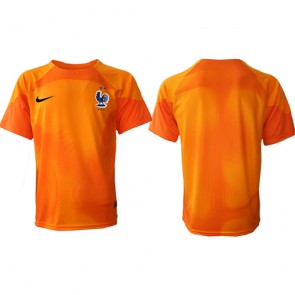 Frankrike Keeper Hjemmedrakt VM 2022 Kortermet